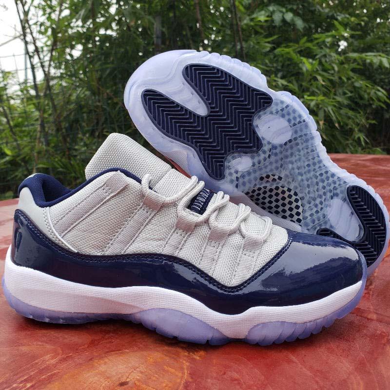 New 11 low white bred 11s jumpman basketball shoes heiress night maroon pantone think 16 white snake rose gold men women sneakers