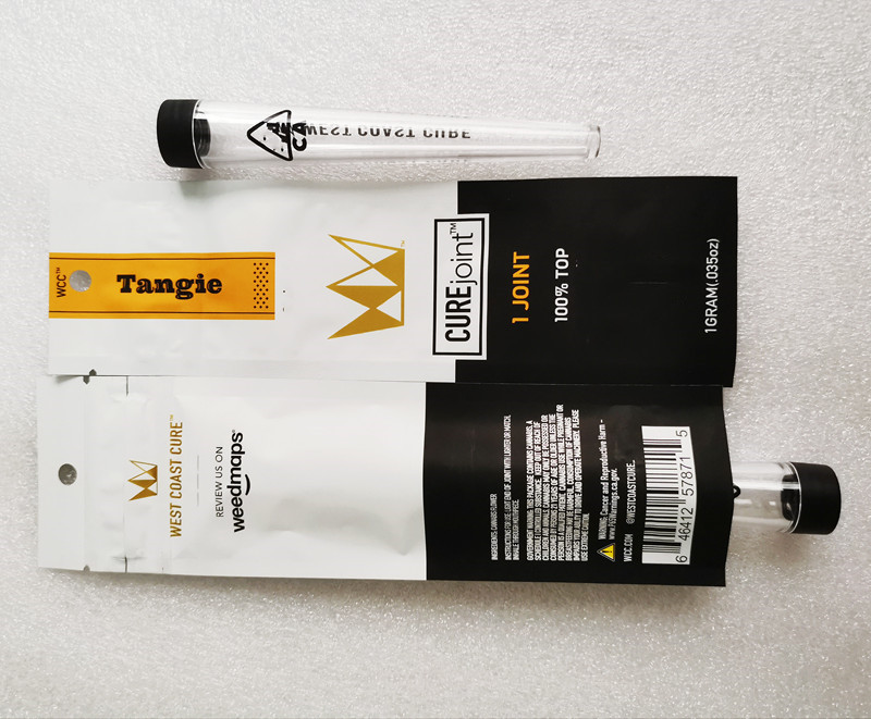 

west coast cure joint WCC pro roll packaging bags and plastic cone tubes Blunt Holder 1 gram 15 styles