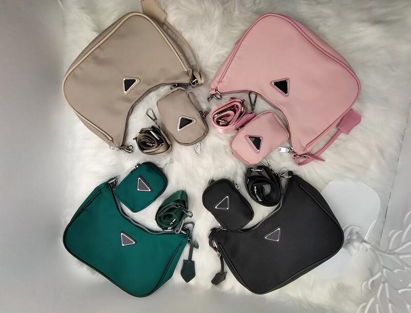 

Women Luxurys Designers Bags 2022 Chest pack lady Tote chains handbags messenger backpack nylon Crossbody bag European and American fashion