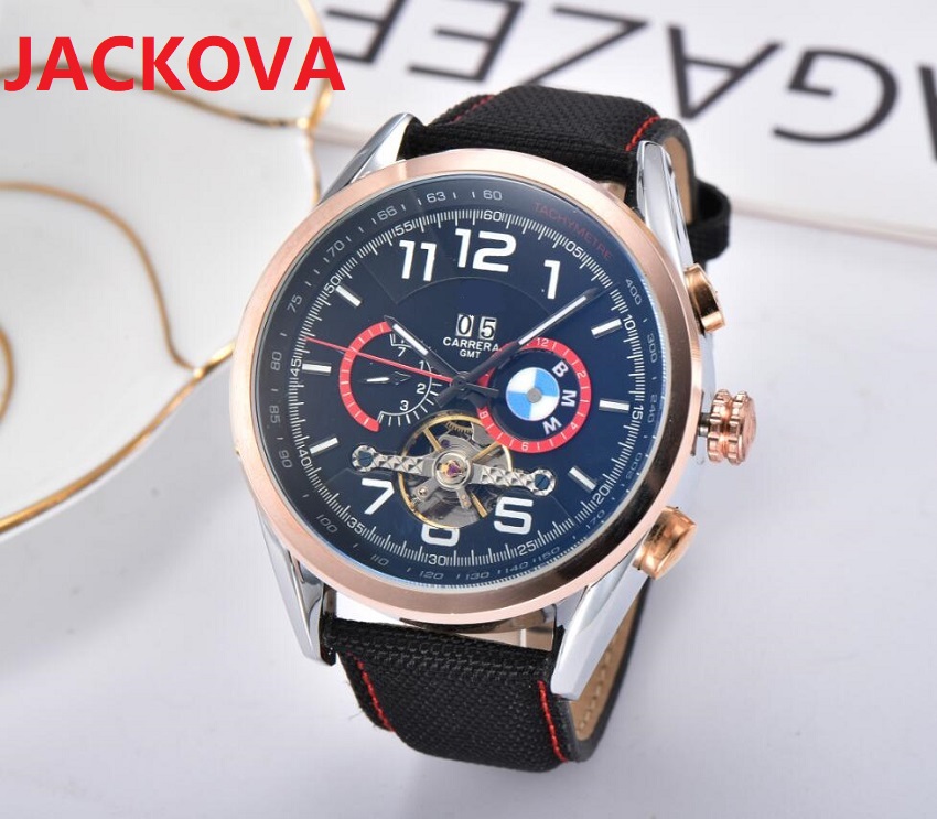 

Big Designer Famous mens automatic mechanical watches 48mm leather strap waterproof Classic Wristwatch gifts high quality, As pic