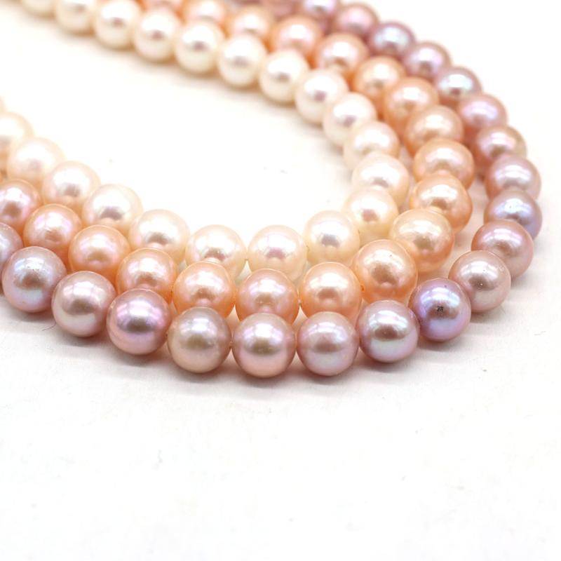 

Other Real Natural Freshwater Pearls Beads Near Round Spacer Loose Pearl For Jewelry DIY Charms Bracelet Necklace Accessories Making