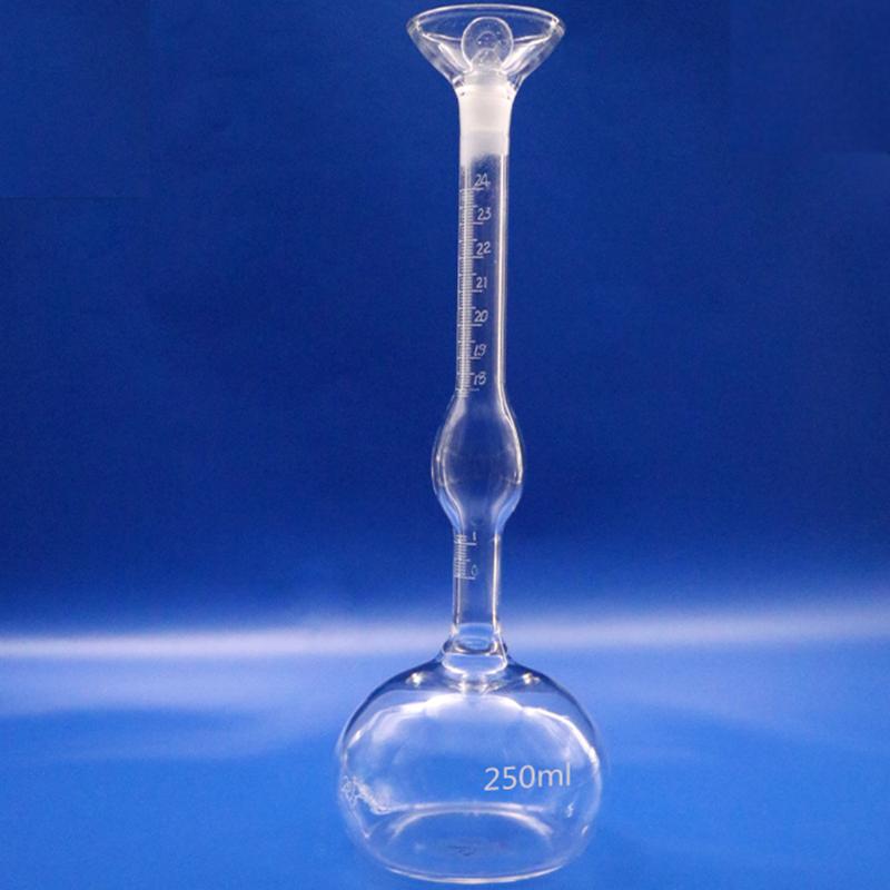 

Lab Supplies 250ml Solid Specific Gravity Bottle Cement Pycnometer Le Chatelier Flask For Grade A