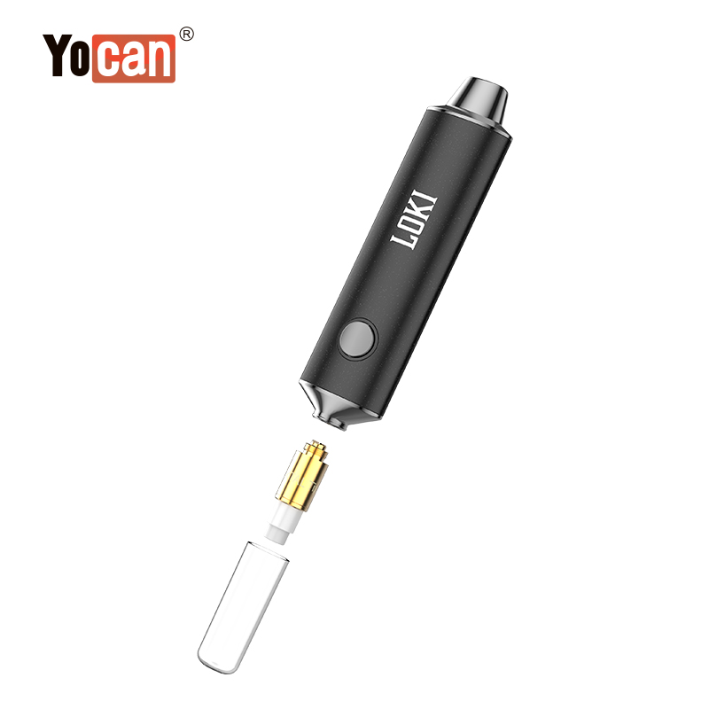 

Original Yocan LOKI Kits 650mah Vape Pen Cigarette Atomizer Wax 15 Seconds Continuous Heat Two Modes, Mix old colors