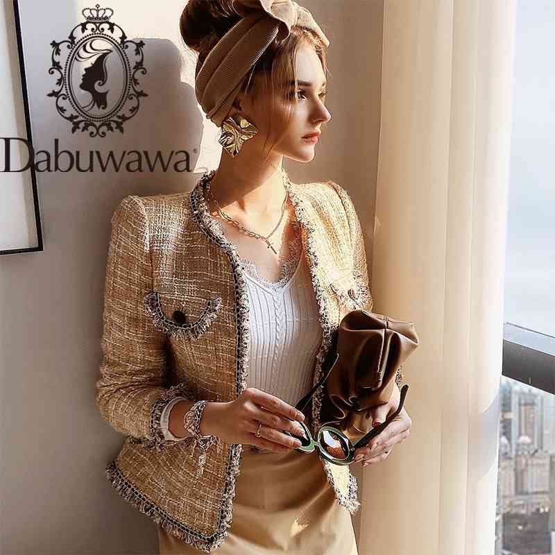 

Dabuwawa Elegant Women Jacket Coat Long Sleeve Casual Spring Autumn Outwear Female Coat Streetwear Ladies Coat DO1ASO003 210520, Beige