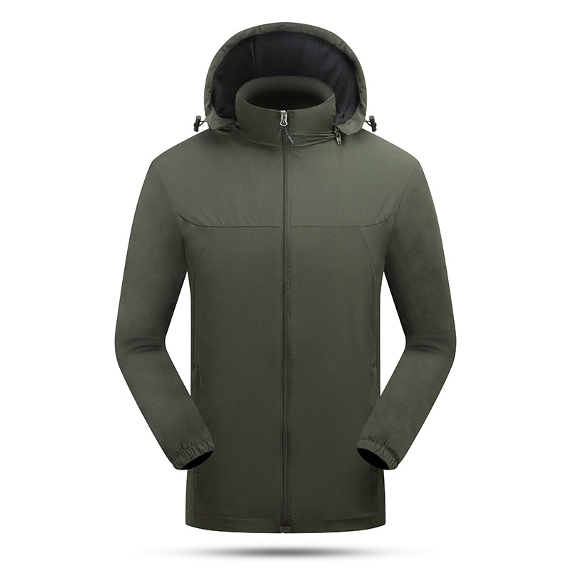 

Autumn 2021 men's Jacket Large hooded large outdoor assault suit men, Black