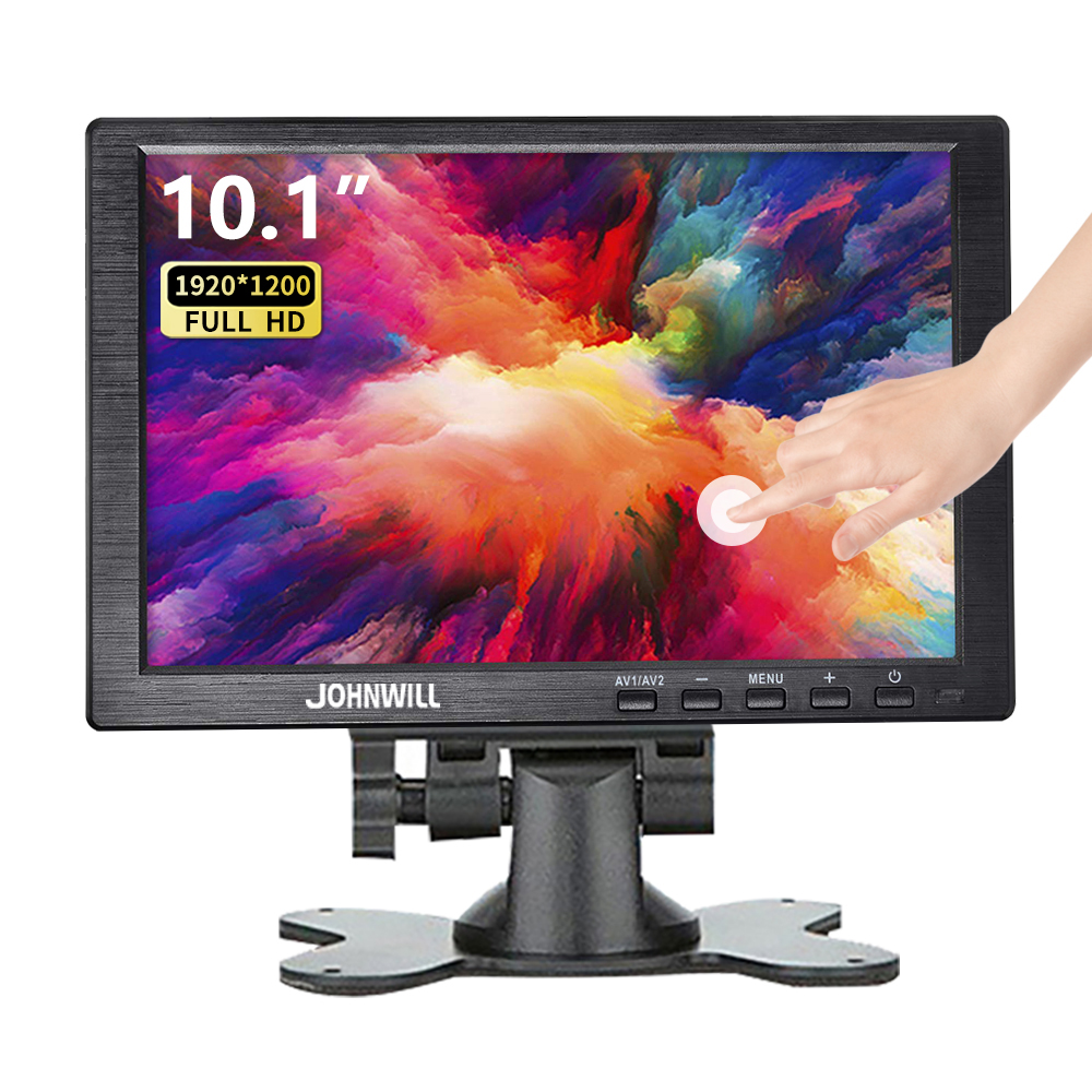 

10.1 inch portable touch panel screen monitor small LCD TV BNC AV VGA HDMI USB AV Display for PS4 xbox series x raspberry switch