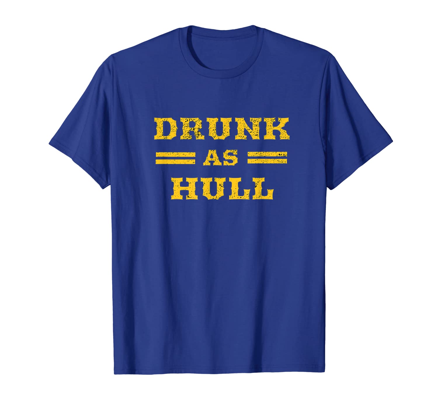 

Drunk As Hull - Missouri Drinking T-Shirt, White;black
