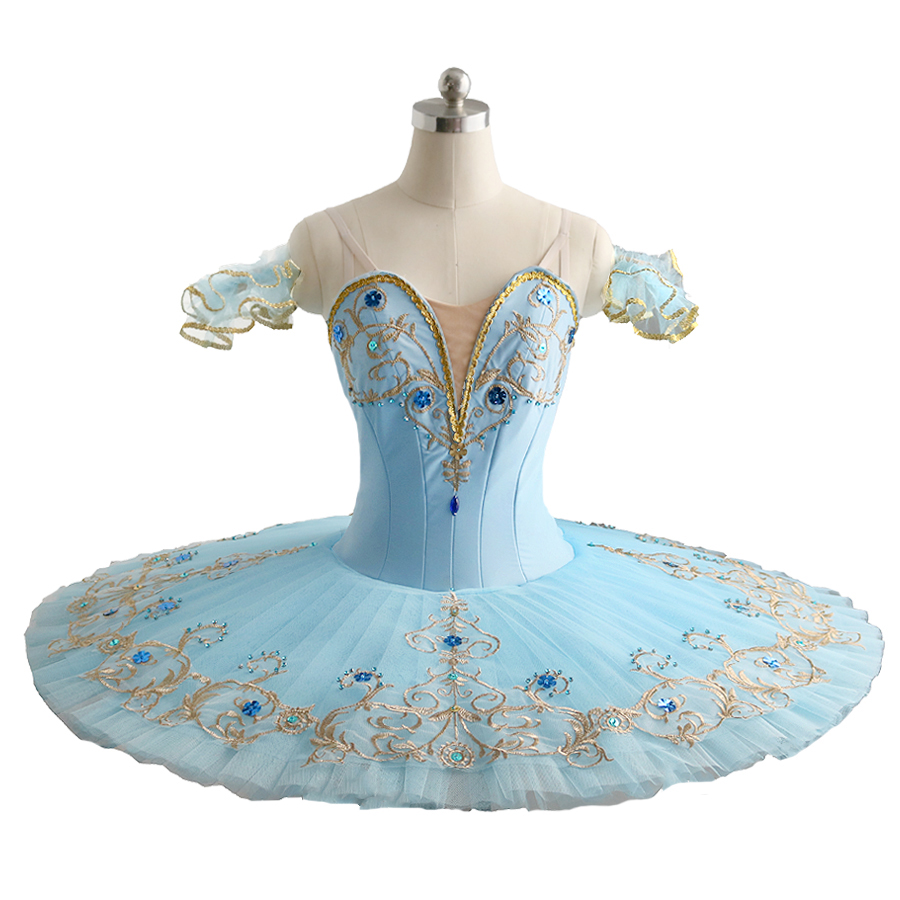 

Sky blue bird variation ballet tutu for girls professional tutu costume adult classical ballet tutu dress women
