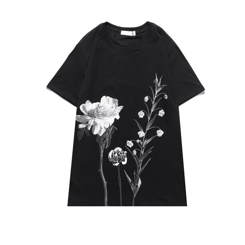

Summer T Shirt Designer Men Women Tee Fashion Short Sleeved Letters Printed T-shirt Mens Womens Clothing -2XL, White