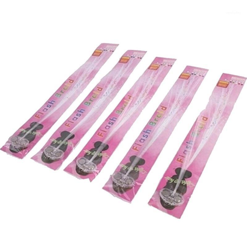 

Party Decoration Colorful Butterfly Light Braids LED Wigs Glowing Flash Hair Braid Clip Haripin Ligth Up Halloween Accessori