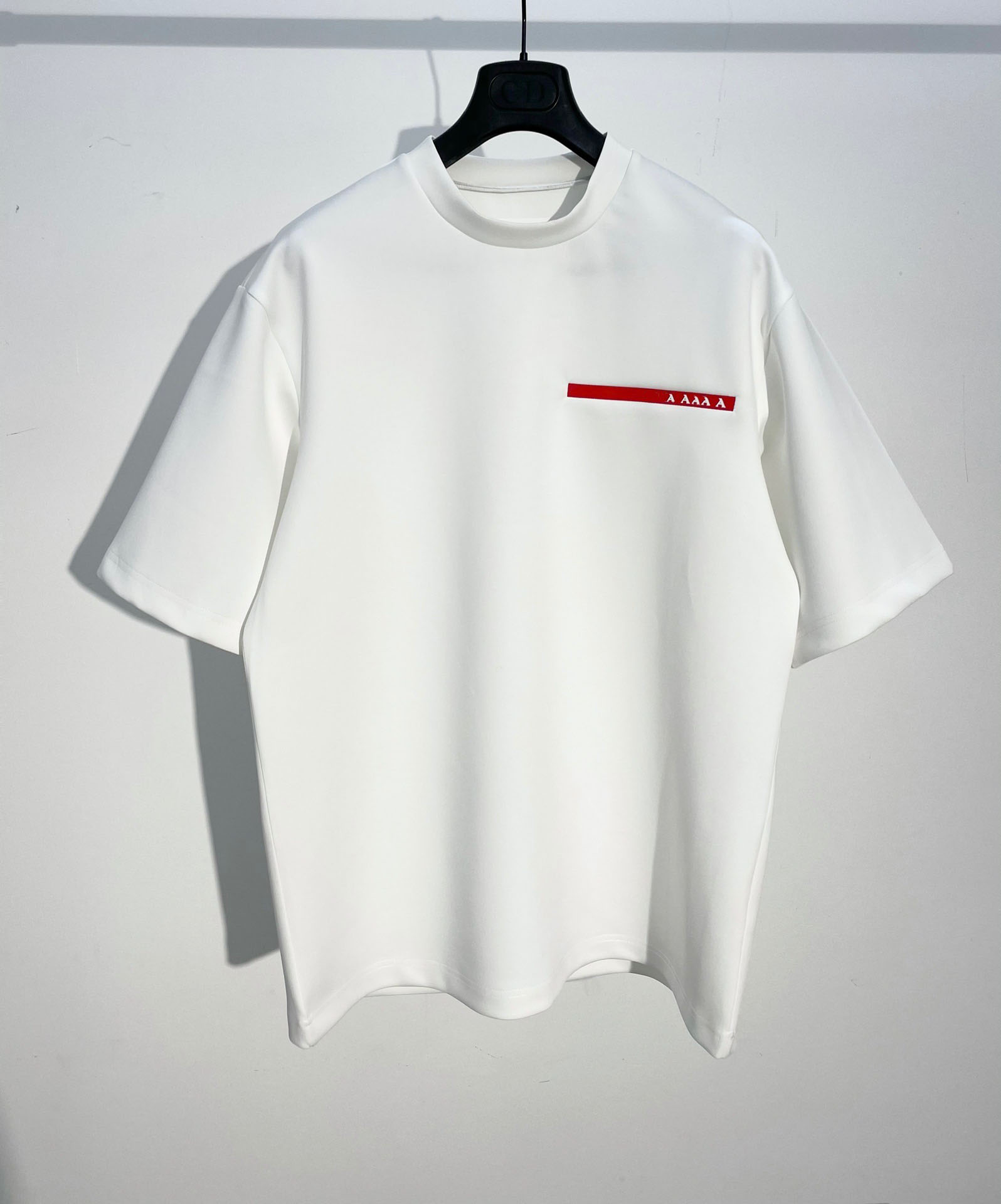 

21ss fashion top version casual Paris man and woman t shirt, White