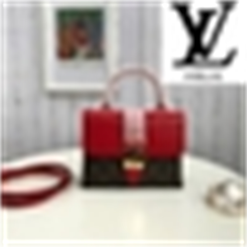 

M44321 Classic Red Leather L Padlock Crossbody Bag WOMEN HANDBAGS ICONIC TOP SHOULDER tote CROSS BODY BAG CLUTCHES EVENING, Blue;pink