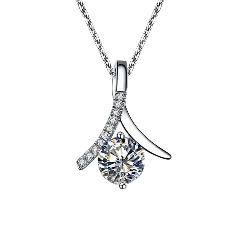 

Chains Necklace Mother's Jewelry Gift Ladies Artificial Zircon Diamond Occident Necklaces & Pendants