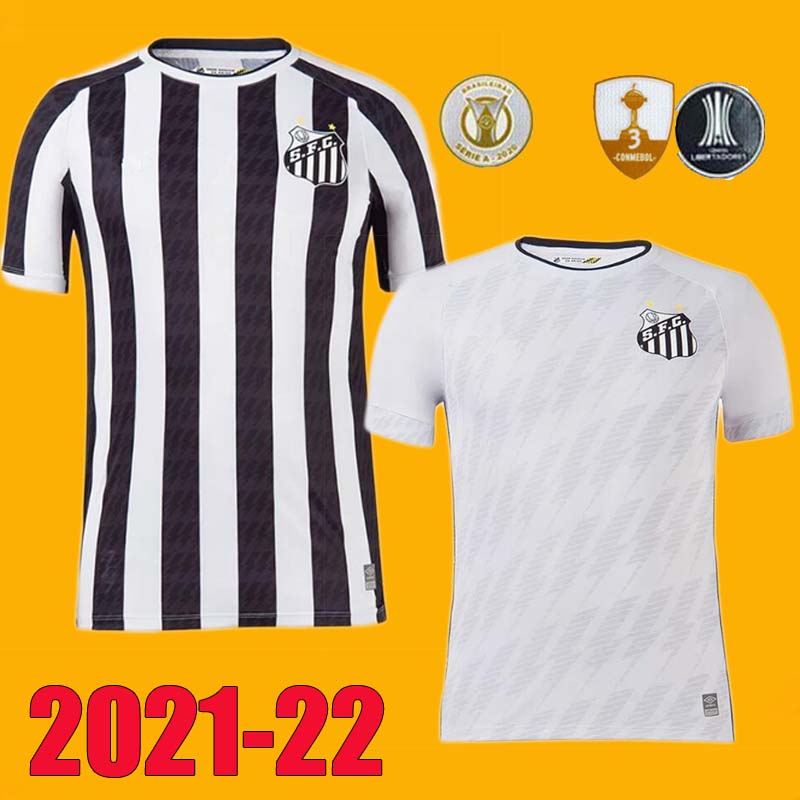 

Camisas 2021 2022 SANTOS FC soccer jerseys 21 22 Felipe Jonatan Kaio Jorge Pinto Ramos PATO SANCHEZ SOTELDO jersey S.F.C. football shirts, Black;yellow