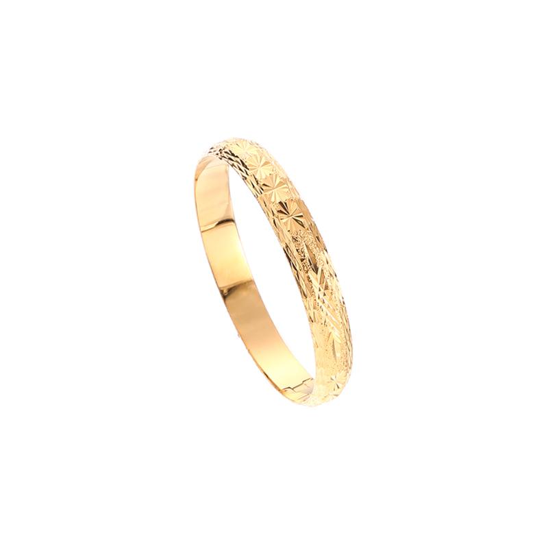 

Bangle Openable Dubai Gold Bangles 64mm*10mm Width Women Men 1pcs Bracelets African European Ethiopia Girls Bride Gift