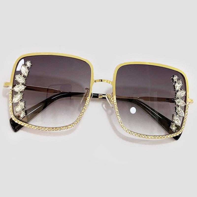 

Sunglasses Designer Vintage Outdoor Driving Sun Glasses Shades Lens Ladies Frameless Eyeglasses