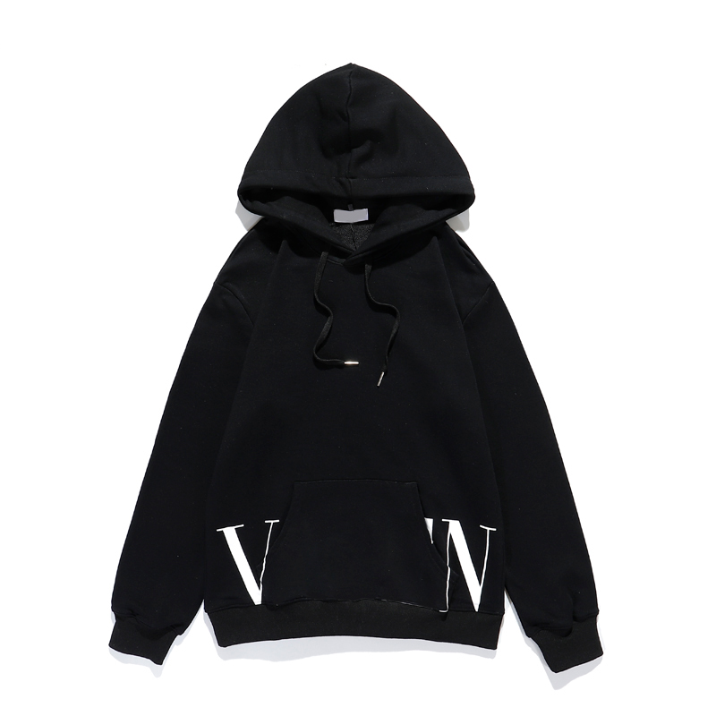 

2021 Hoodie Designer Men Streetwear Letter Man Women Hoodies Skateboards Pullover Casual Sweatshirt Clothes Asian size M-XXXL, Black