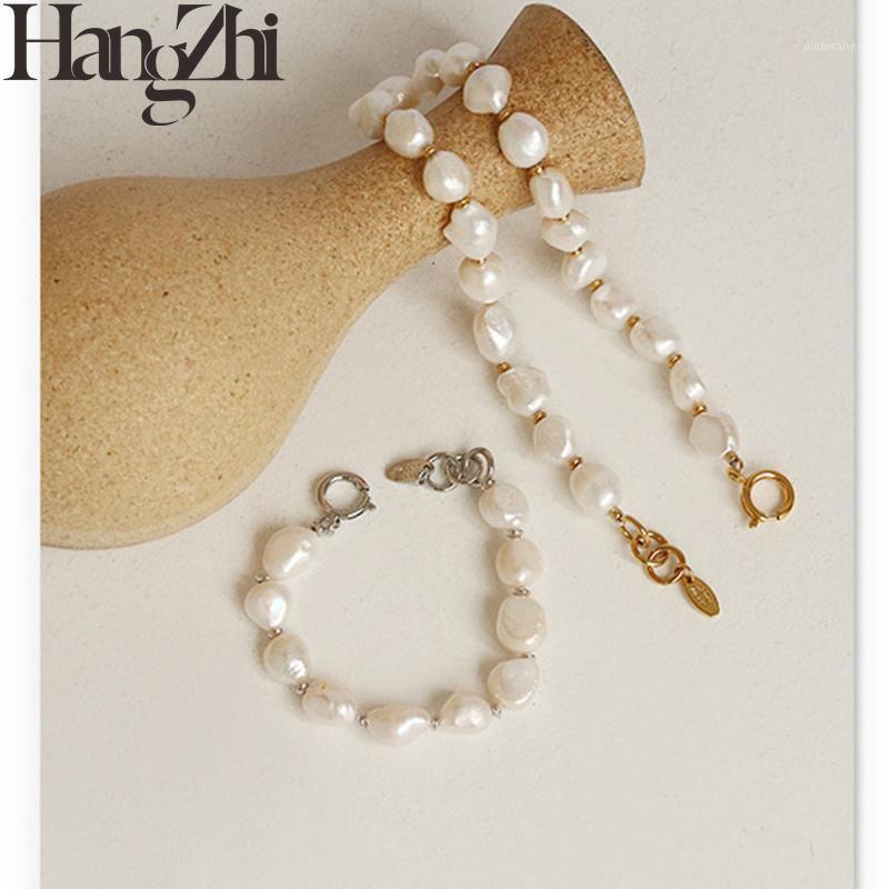 

Autumn Winter Vintage Baroque Natural Irregular Freshwater Pearl Choker Necklace For Women Girls Party Jewelry Chains