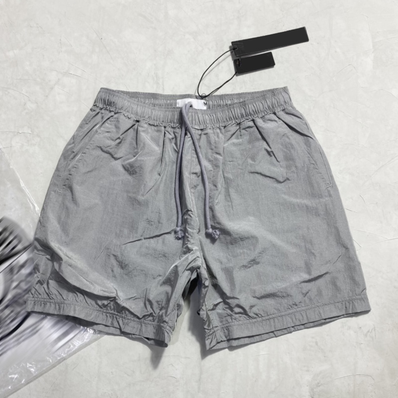 

Summer Mens Shorts Joggers Pants Male Designer Trousers Black Silver EU Size S-XL #90587 Reflective fabric Clothes, Siliver