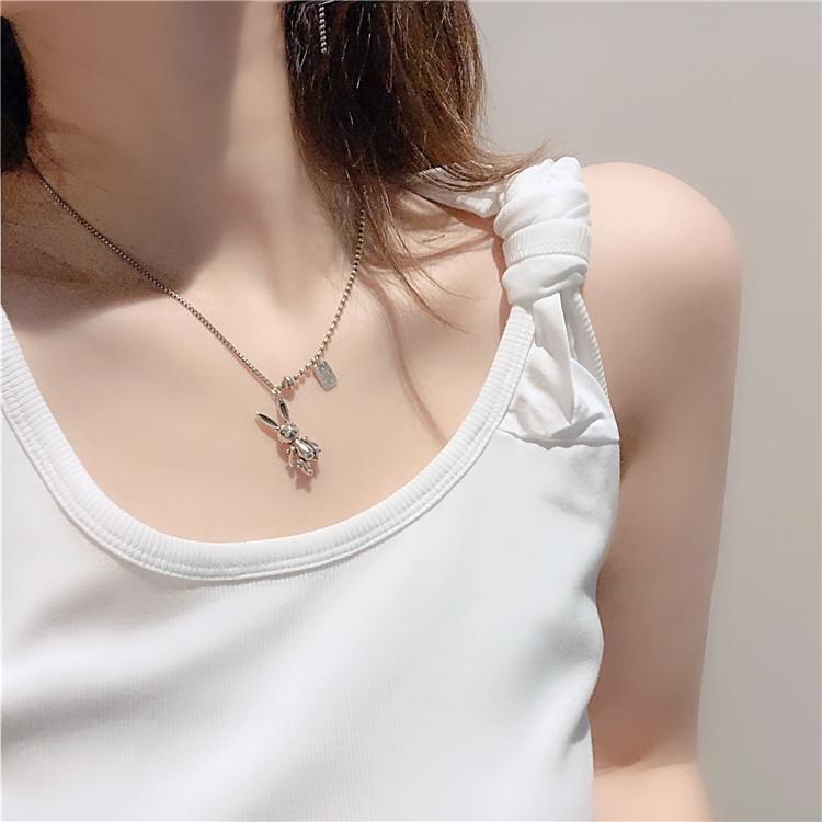 

Hip-hop Clavicle Chain South Korea Style Animal Zodiac Simple Temperament Pendant Necklace Female Tide Jewelry Necklaces