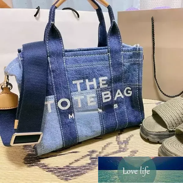 

Women's Large Canvas Handbags tote bags Women Fashion Crossbody Designer Shoulder Bag Cloth Letter Printing Shopper, Blue