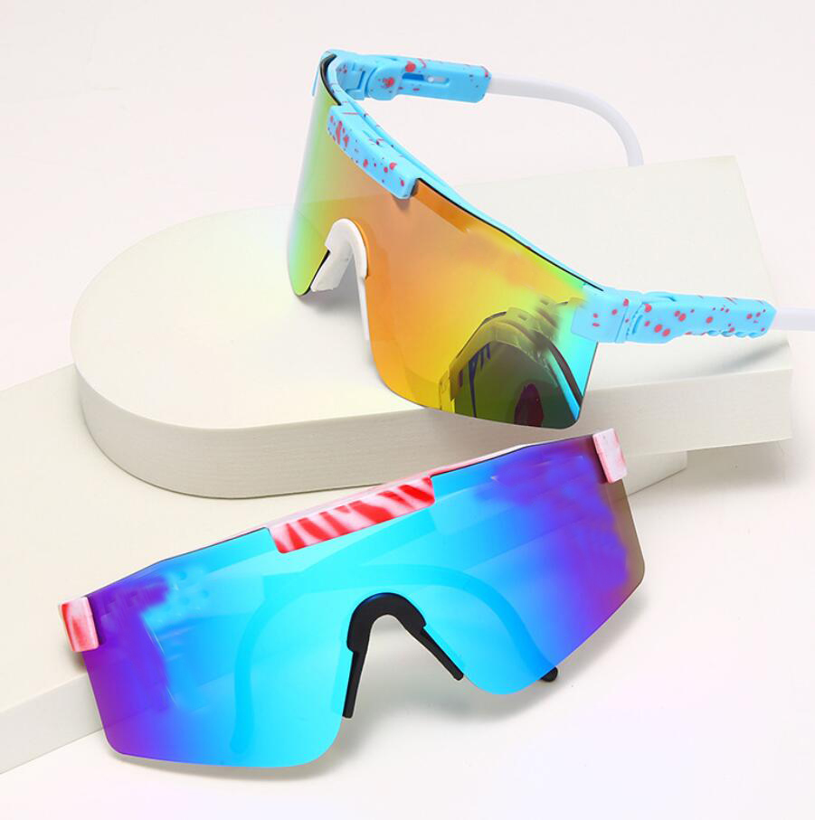 

summer fashion man Polarized sunglasses film dazzle lens sports mirror cycling glasses Goggles woman 14COLOr outdoor windproof sun glasse with case black
