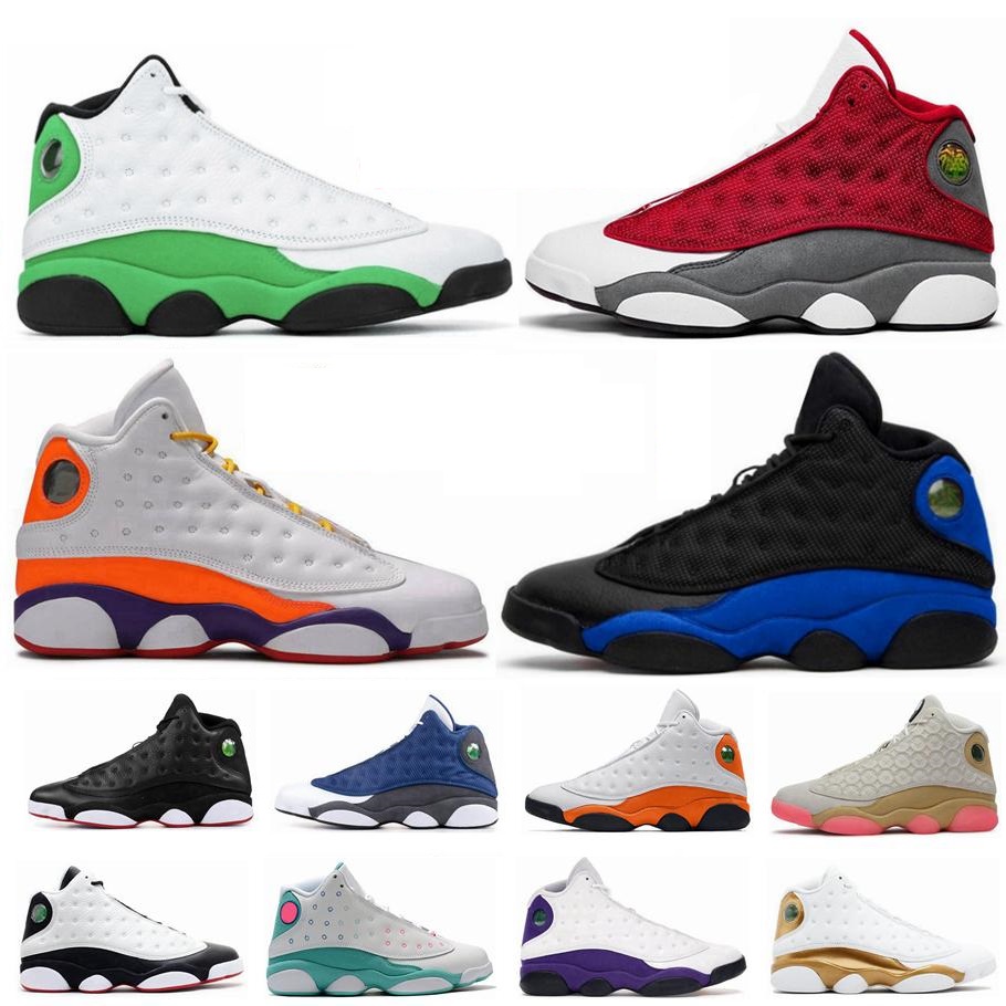 

Starfish Jumpman 13 13s Basketball Shoes XIII Lucky red flint Soar Phantom Court Purple Black Cat Chicago Big Kid Mens Women Cap And Gown Br