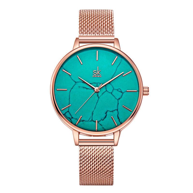 

Anke Store 2021 Fashion Ladies Milan Quartz Watch With Belt Designer Dress Womens Watches Reloj De Mujer Wristwatches, White