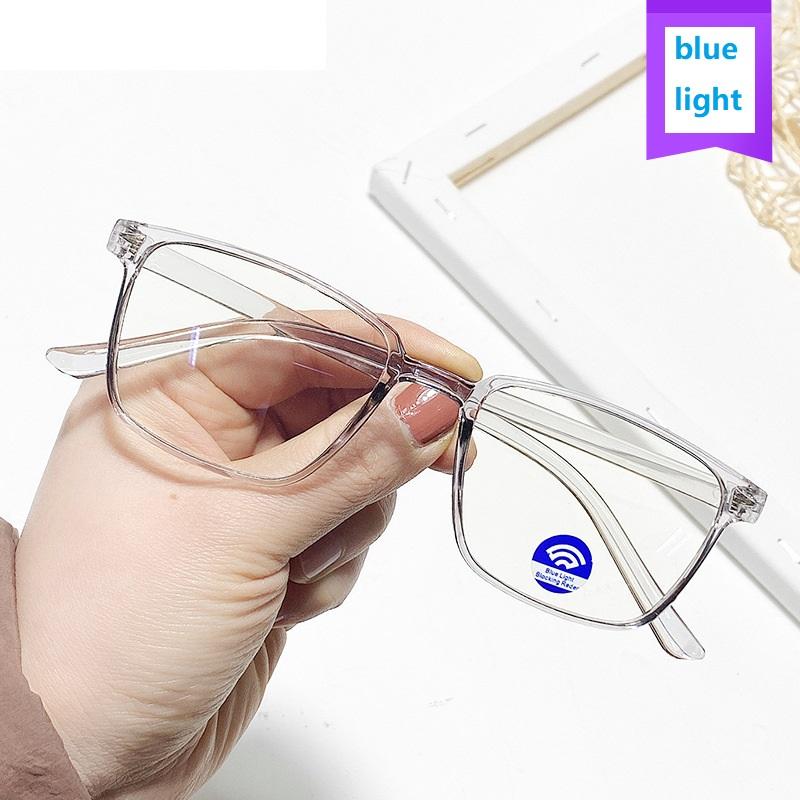 

Sunglasses 2021 Eye Protection Blue Light Bloacking Glasses For Man Optical Classes Woman Square Frame Transparent Computer Oculos