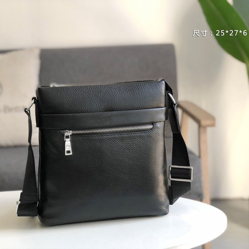 Sac de porte-documents classique pour hommes haute qualité design célèbre cuir véritable sac à main bandoulière sacs à main