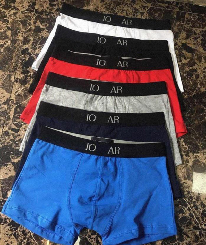 

22ss Cotton Mens Boxer Underpants Fashion Man Breathable Soft Underwear Luxury Designer Gay Male Comfort Cueca Boxer Ropa Interior Hombre Shorts, Gray