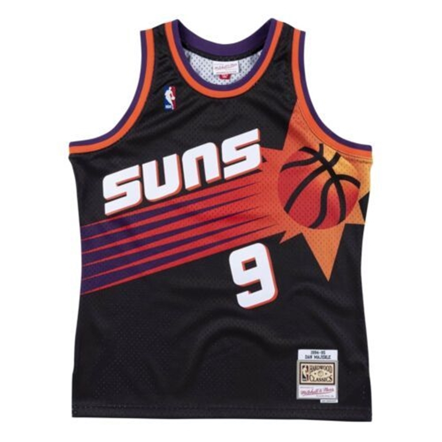 

Cheap Dan Majerle #9 Mitchell & Ness Black 1994-95 Jersey Throwbacks Vest Stitched basketball jerseys