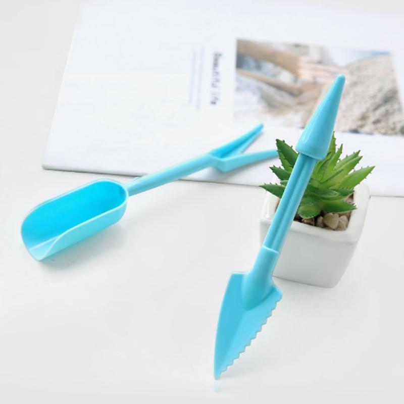 

Planters & Pots 2PCS Plastic Plant Transplanter Multifunction Succulent Seedling Planting Tool For Home Garden Cleaning