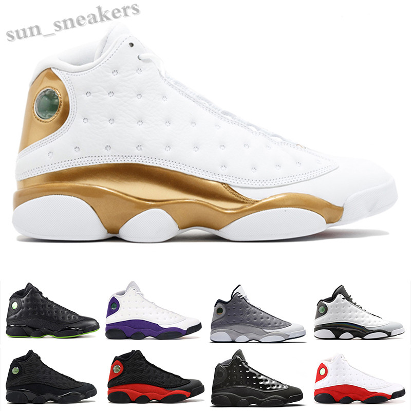 

13 13s Basketball Shoes men women bred flints grey He Got Game hologram barons Melo Class white sports j13 retro Sneakers RG08