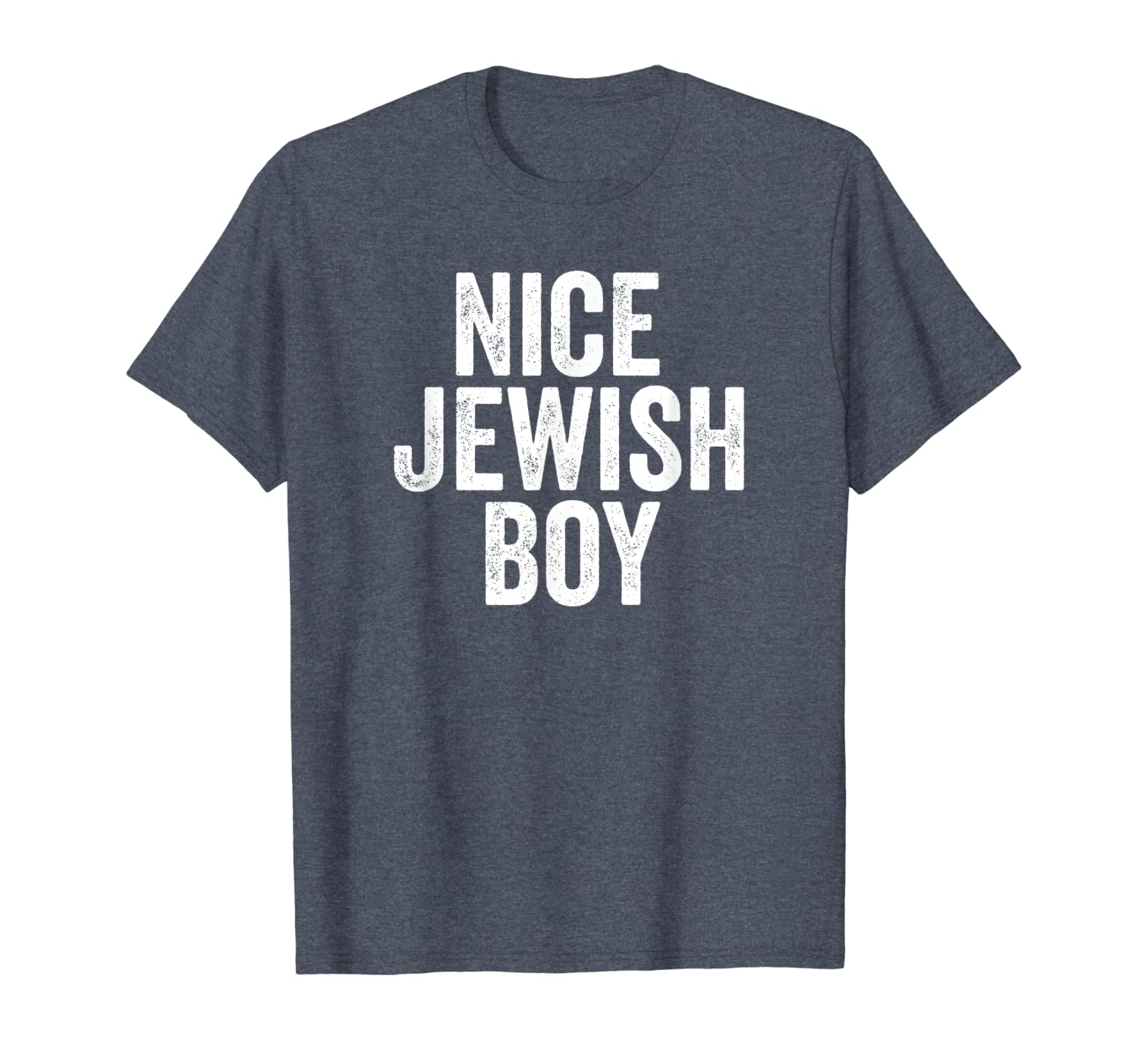 

nice jewish boy fun hanukkah gift t-shirt, White;black