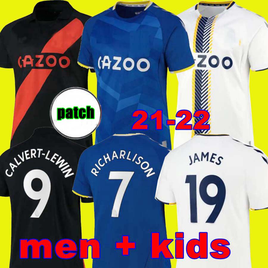 

Maillot de foot 21 22 soccer Jersey Calvert-Lewin football shirt RICHARLISON SIGURDSSON ANDRÉ GOMES KEANE 2021 2022 Camiseta de futbol TOSUN ALLAN TOP, Away adult epl