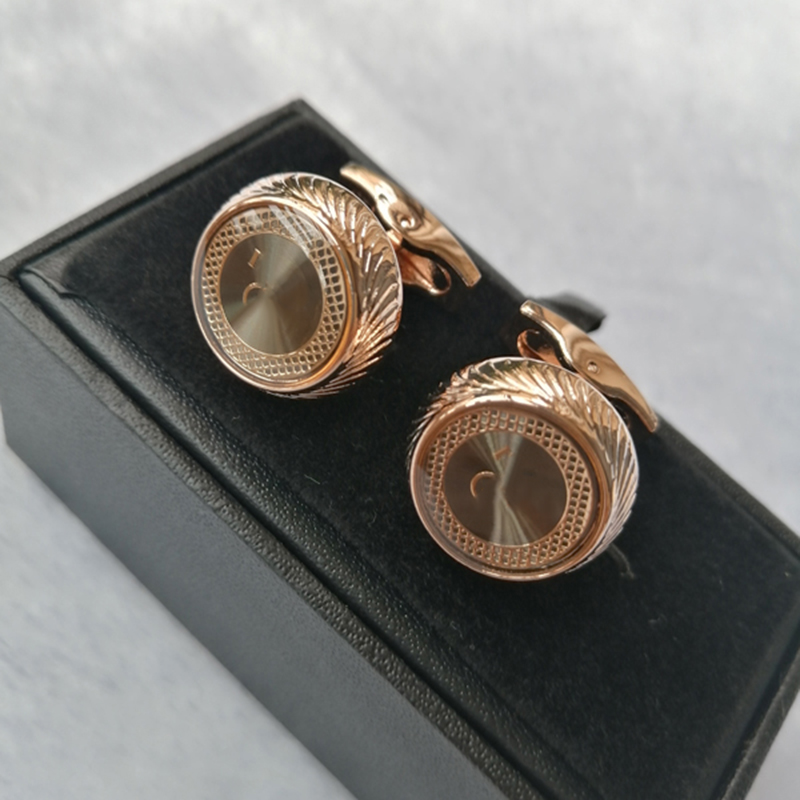 

Luxury Designer Cuff Links Classic French Shirt Cufflinks For Men High Quality Gift 4 Colors