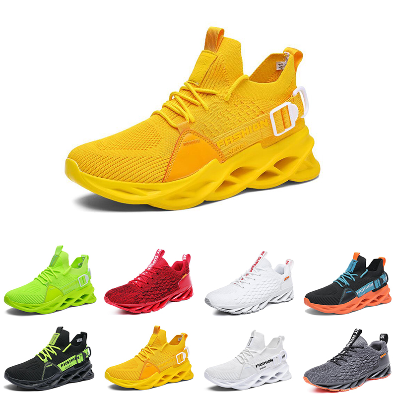 

men women running shoes Triple black cream yellow red lemen green Cool grey mens trainers sports sneakers twenty one