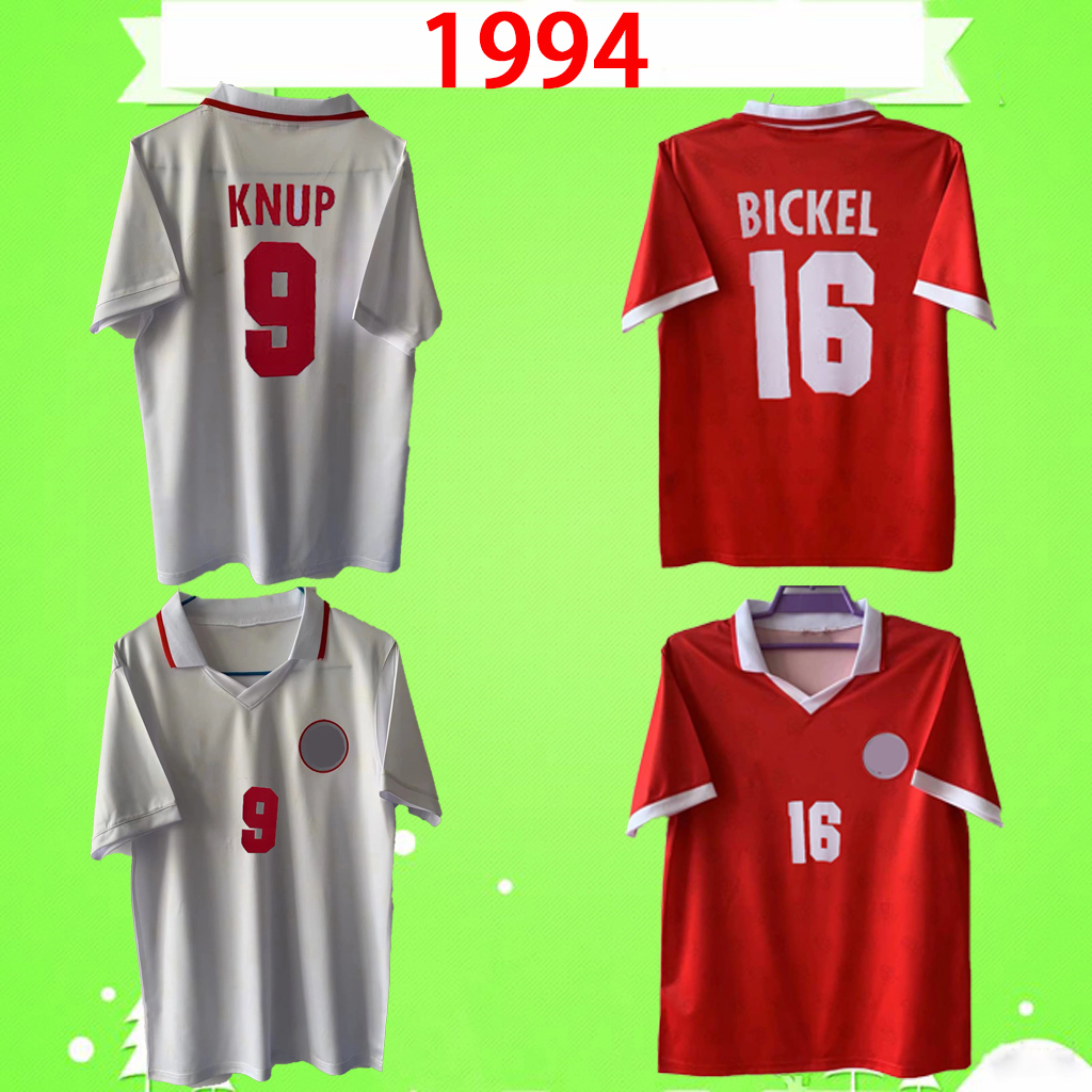 

1994 1995 SWISS soccer jerseys Retro vintage 94 95 football shirt classic Switzerland home red away white BICKEL SFORZA GEIGER WICKY GRASSI KNUP HERR VALCKX -2XL