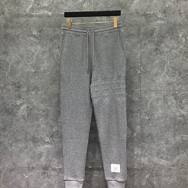 

casual pants dongguan daizhiying tb sports men's leggings loose straight small korean, Black