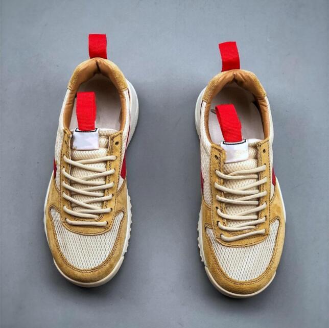 

Tom Sachs Craft Mars Yard TS NASA 2.0 Men Womens Sports Shoes Natural Sport Red-Maple Unisex Causal Shoe