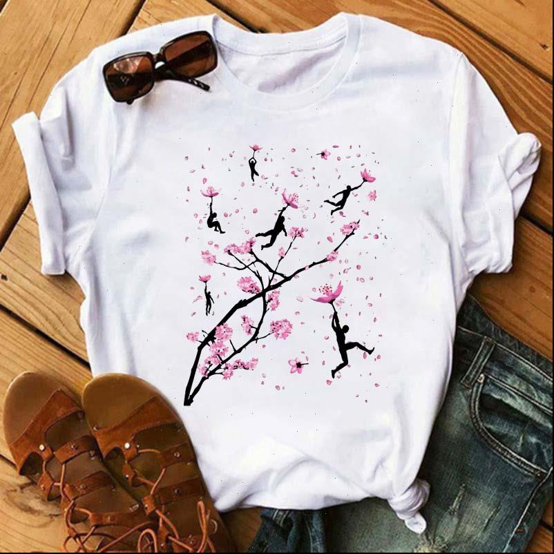 

summer cartoon graphic printed womens tshirts funny harajuku tees korean short sleeves kawaii streetwear shirts, White