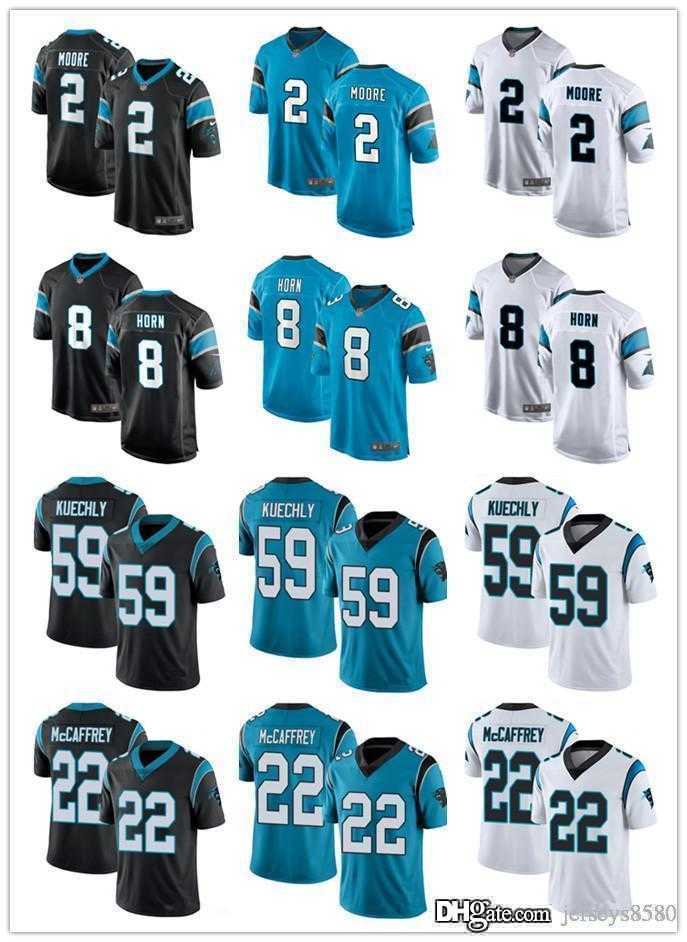 

Men Women Youth Jersey CarolinaPanthers59 LukeKuechly 22 Christian McCaffrey 2 DJ Moore 8 Jaycee Horn Football Jerseys, Color