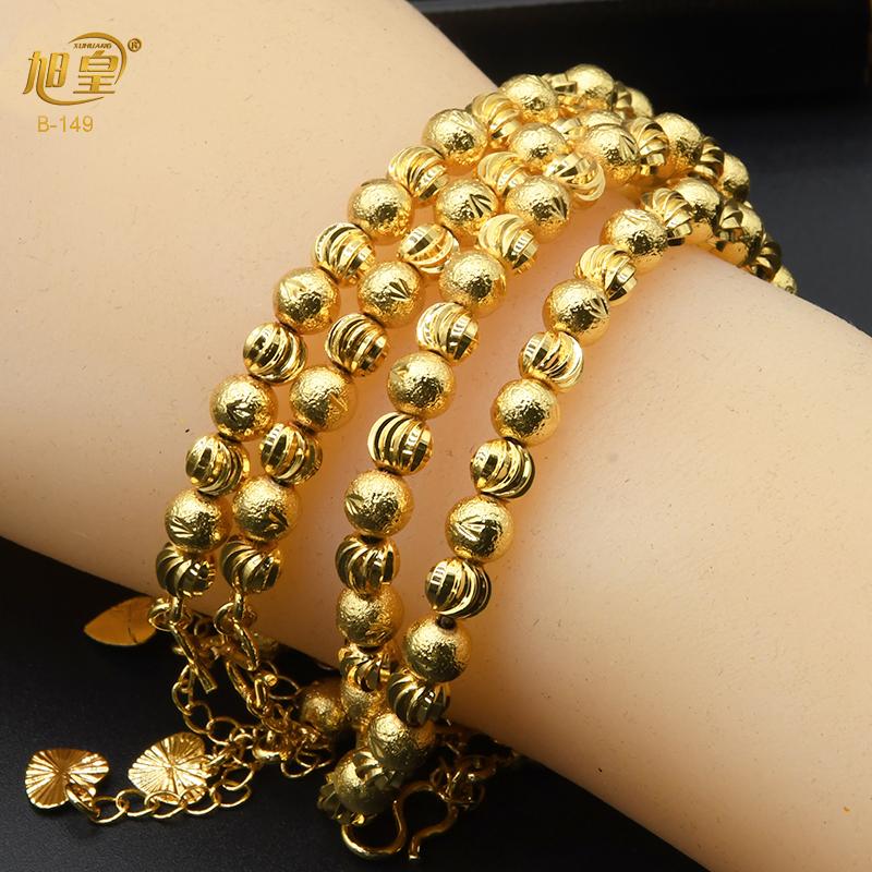 

Charm Bracelets XUHUANG Classic Fashion Bead Bracelet Coppeer Ladies Sweet Romantic High-end Jewelry Wholesale Jewellery Wedding Gifts