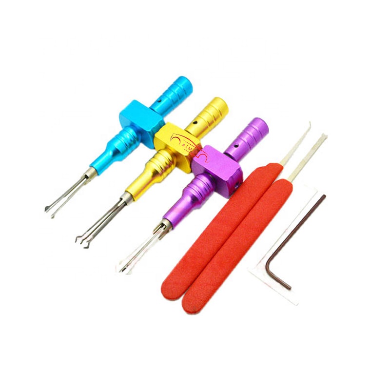 

HUK locksmith tools stainless steel cross lock opener lockpick