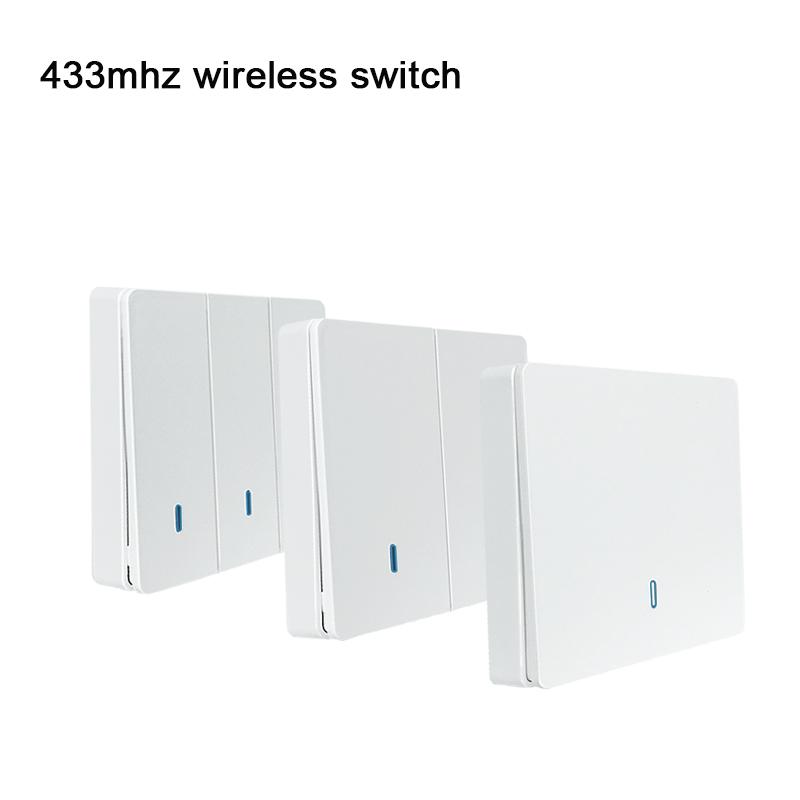 

Smart Home Control RF433 Remote Controller For Sonoff T1 EU UK 4CH Pro R2 Slampher Light Switch,Power By CR2032 Battery,EV1527 Code