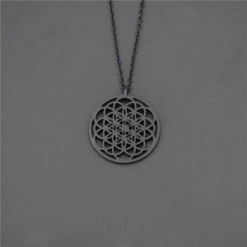 

Pendant Necklaces Seed Of Life Necklace Geometric Sacred Geometry Flower & Pendants Graducation Jewellery