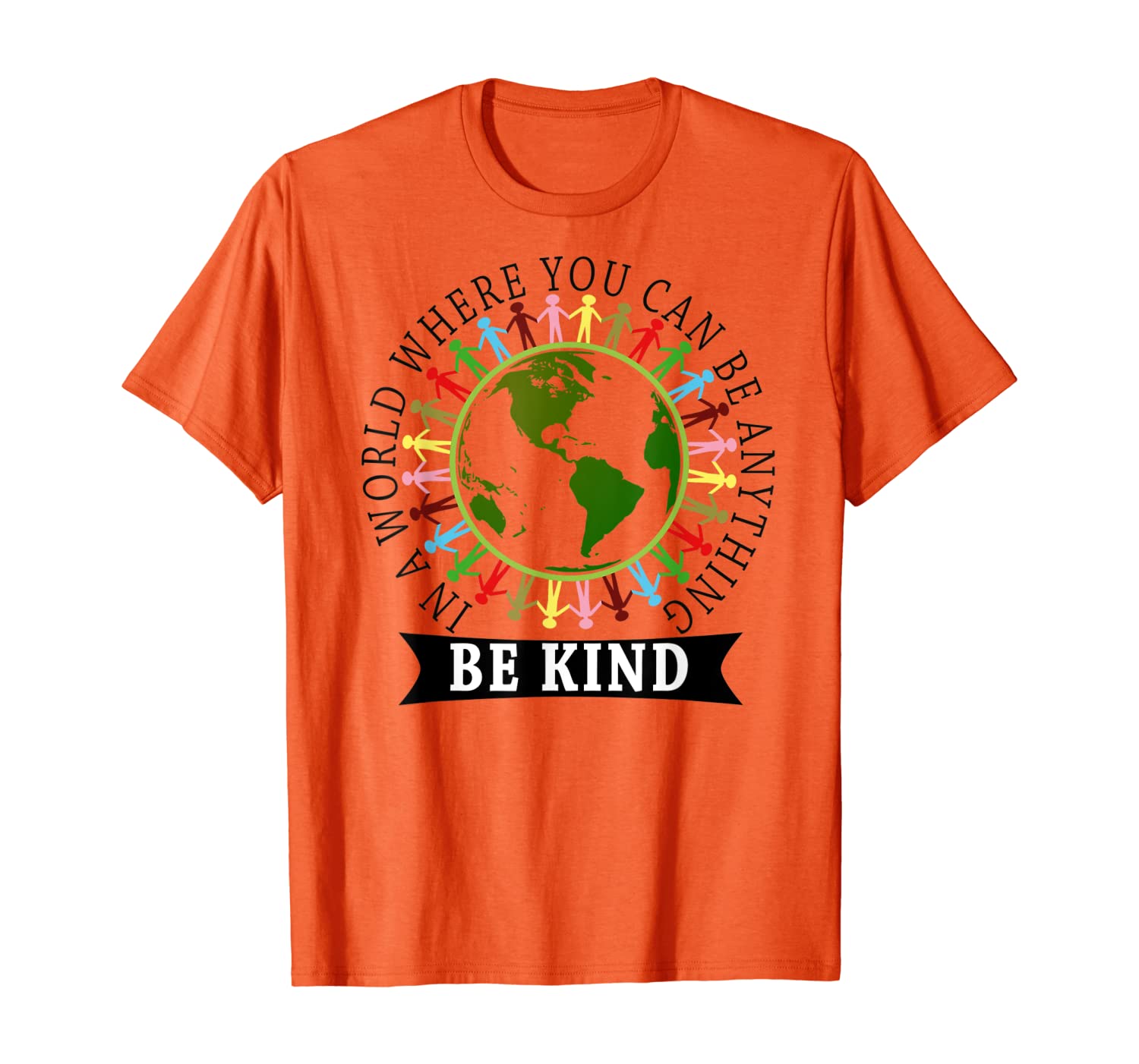 

a world of kindness Unity Day anti-bullying t shirt, White;black