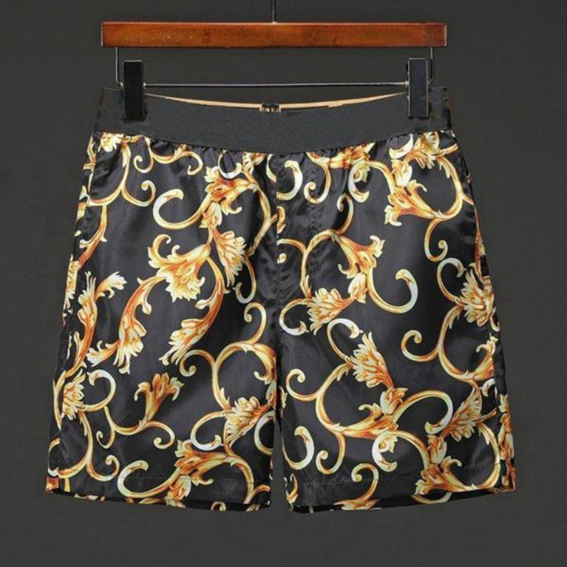 Wholesale summer casual shorts new designer shorts quick-drying printed board beach pants men's swim shorts-image-687409148