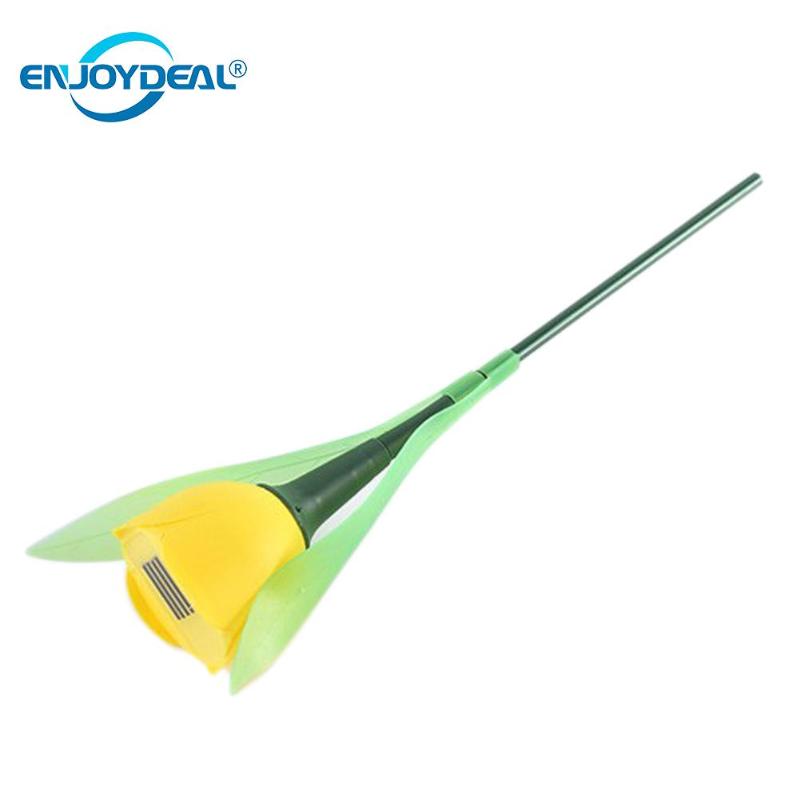 

Lawn Lamps 6pc Yellow Outdoor LED Tulip Landscape Garden Yard Light Decorative Lamp Valentine's Day Christmas Flower
